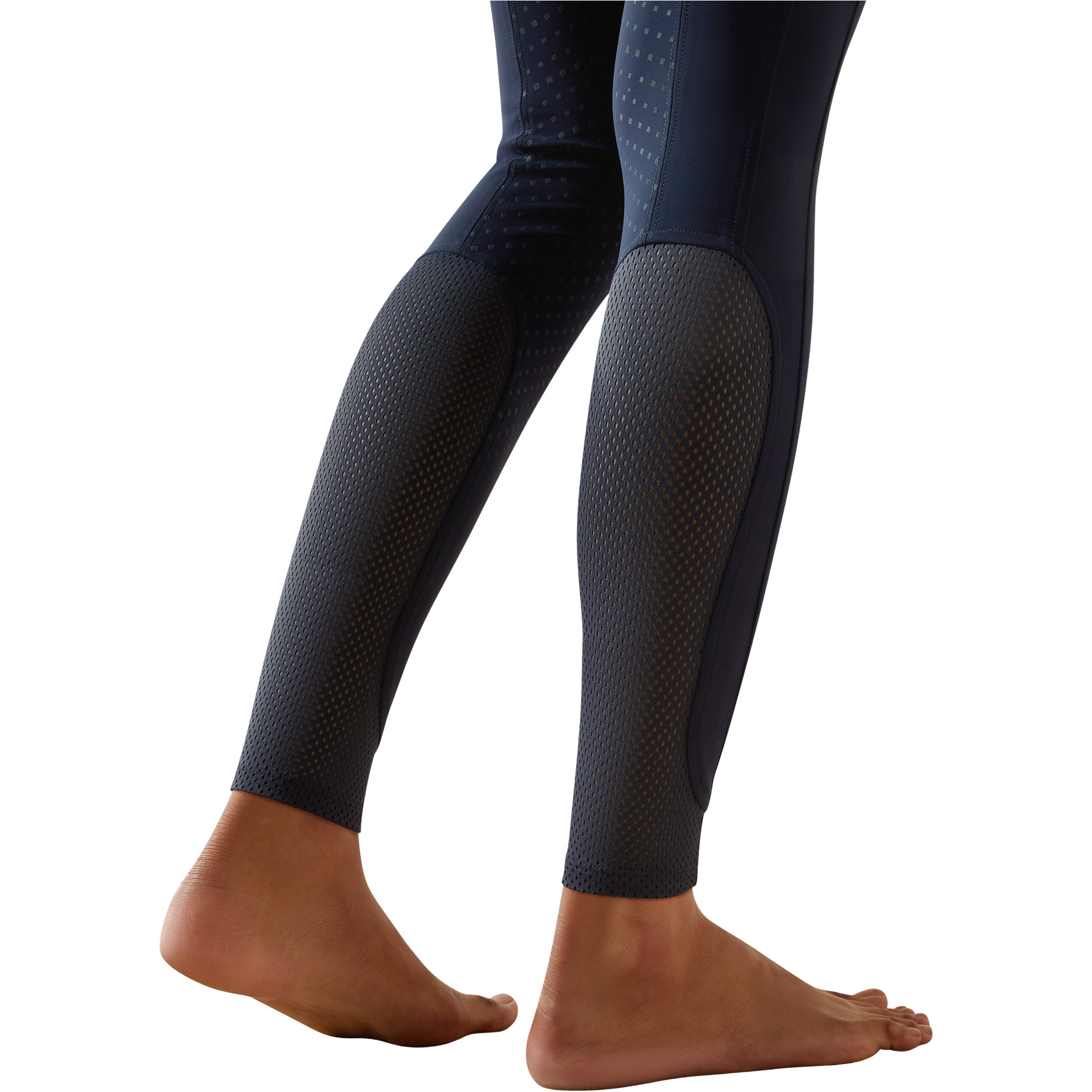 2026 Ariat Womens Tri Factor Nt Full Seat Breech 10061673 - Navy Eclipse